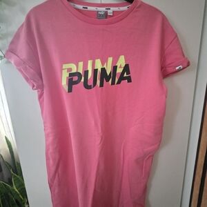 Puma Pink Graphic T-Shirt